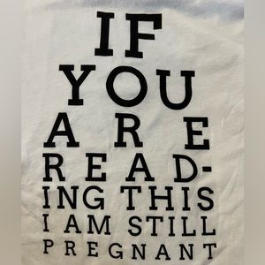 Fun maternity tshirt w/tags